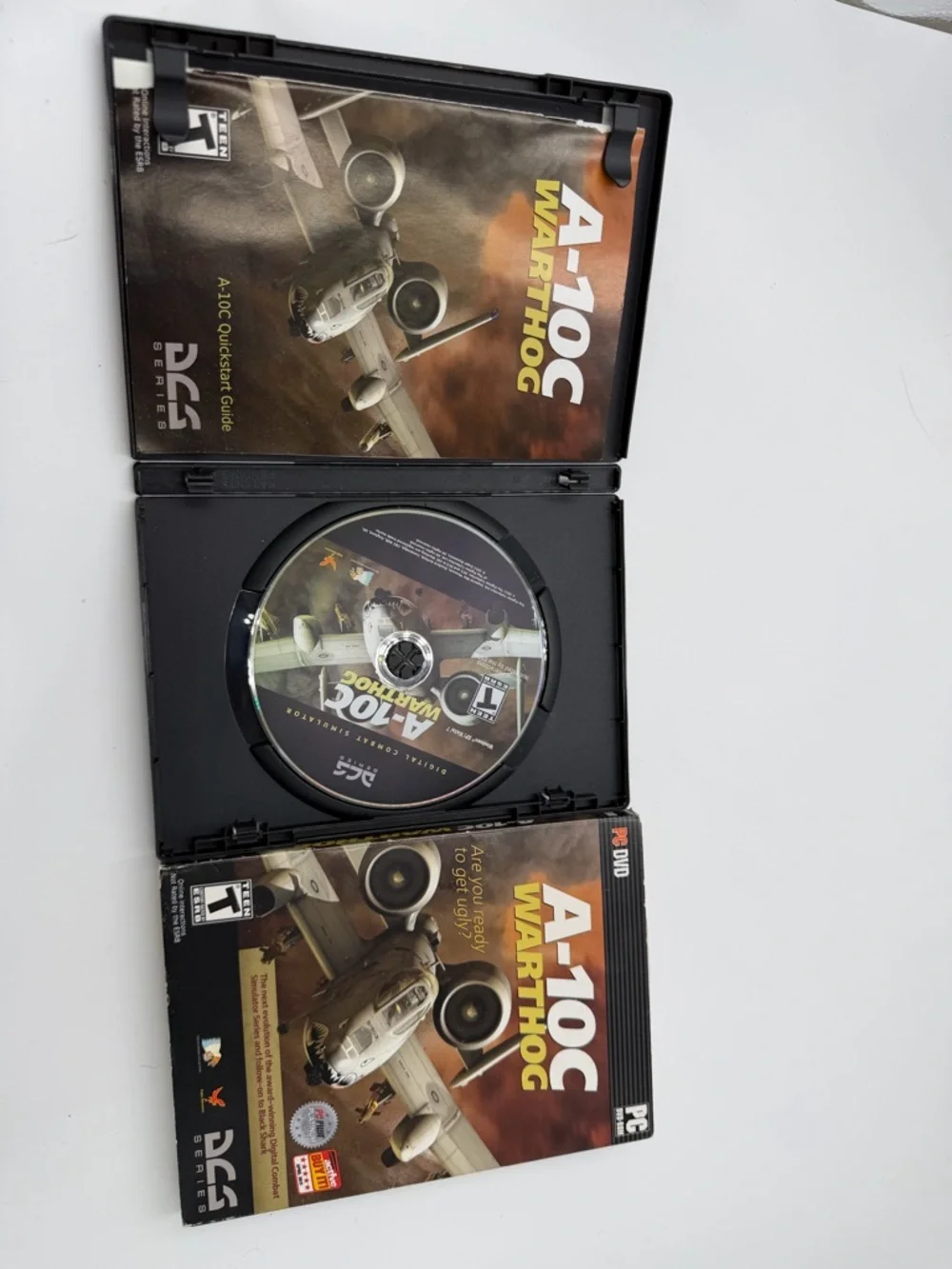 DCS: A-10C Warthog Rare Flight Simulator War PC DVD ROM Game - Complete.
